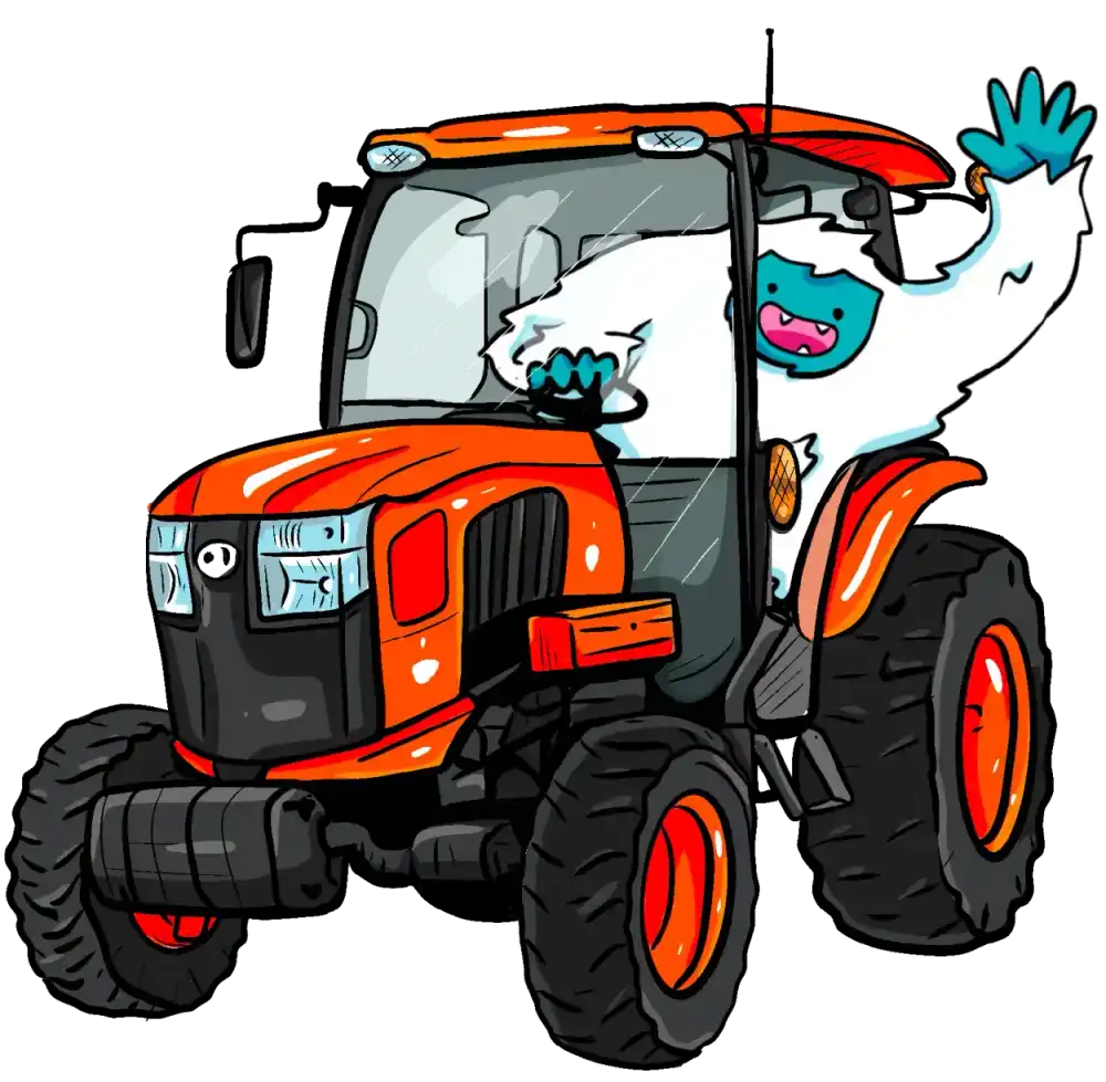 Snow Shovel Man in a Tractor | Northern Snow